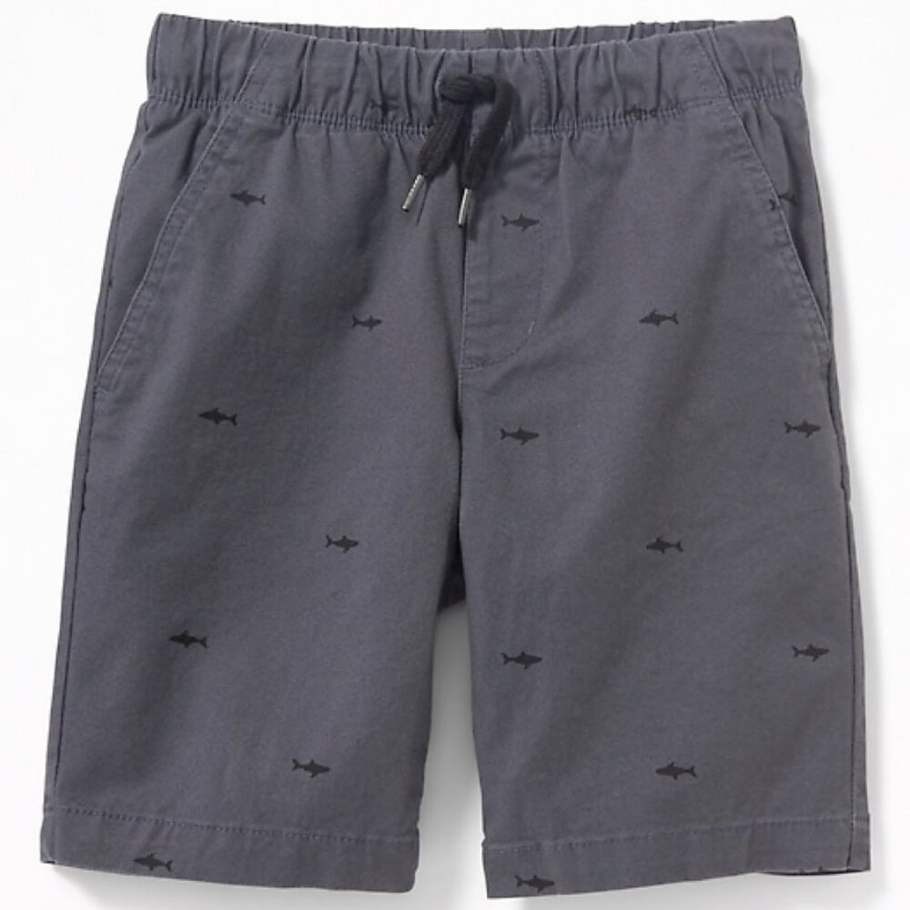 Straight Built-In Flex Twill Jogger Shorts For Boys - Size XL (14-16), NEW